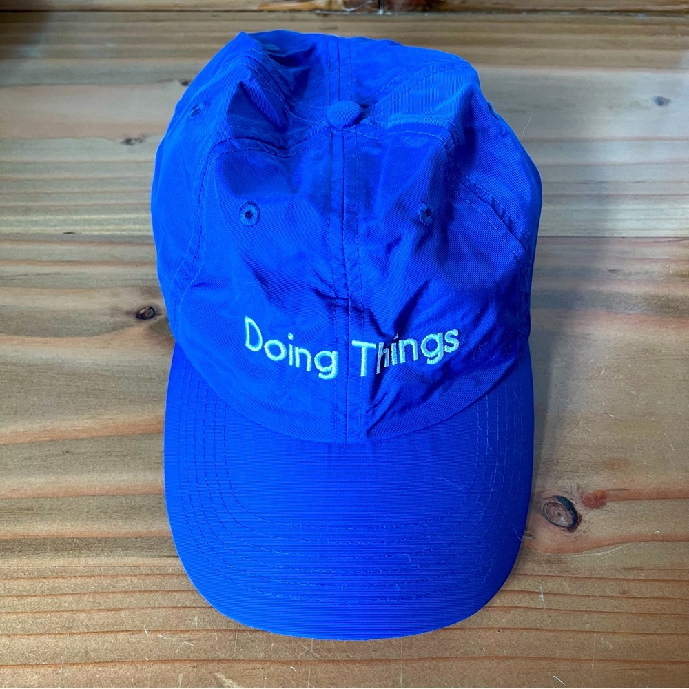 Outdoor Voices “Doing Things” nylon hat